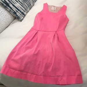 Line and Dot hot pink dress. Size S